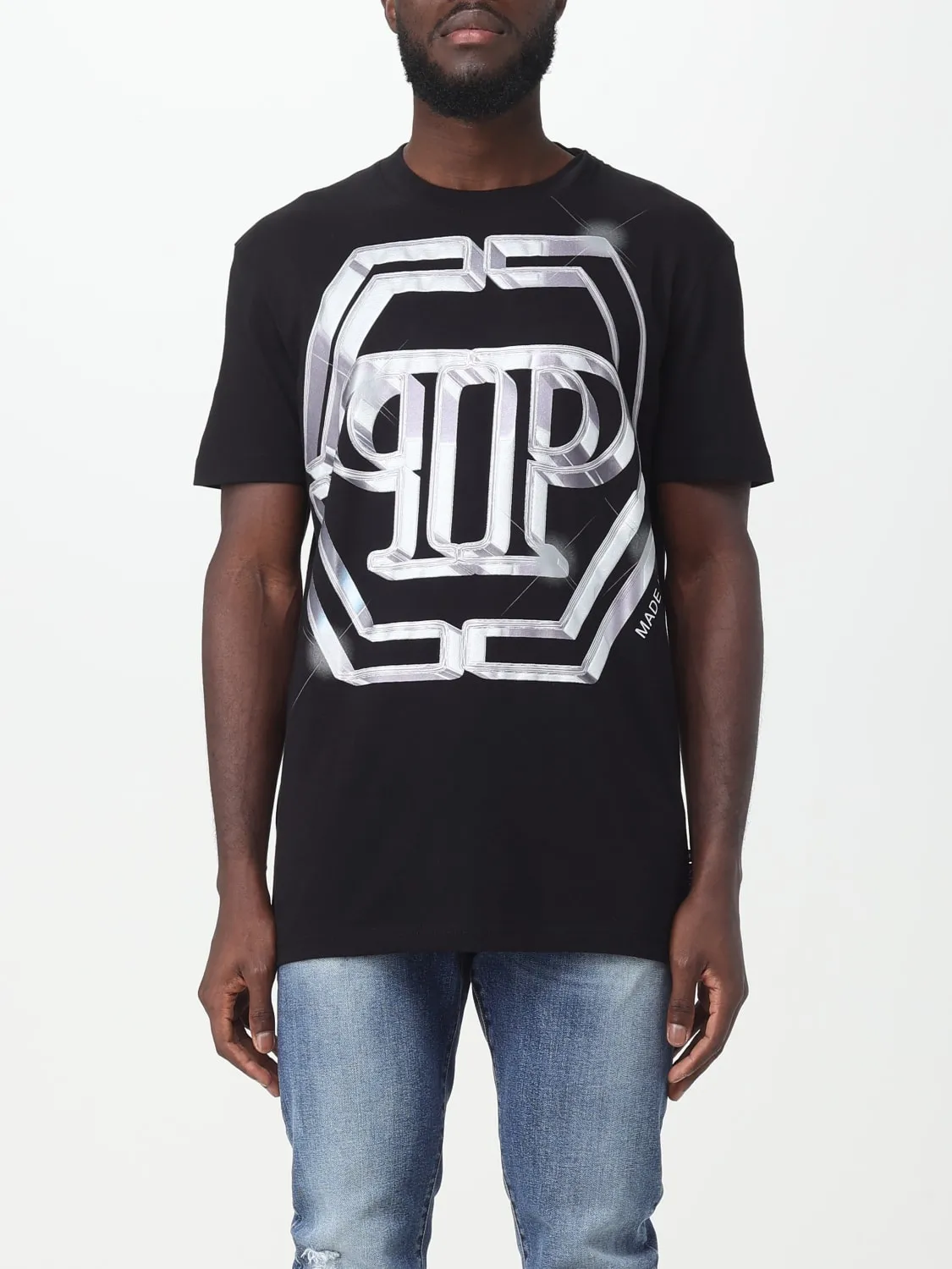 T-shirt Philipp Plein con big logo
