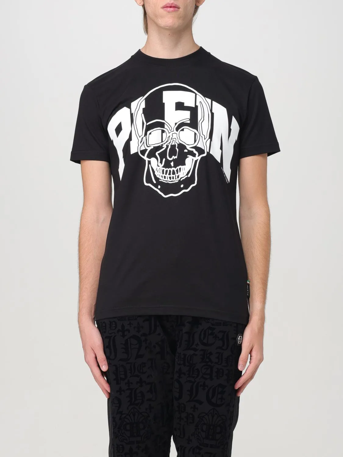 T-shirt Philipp Plein in cotone con stampa