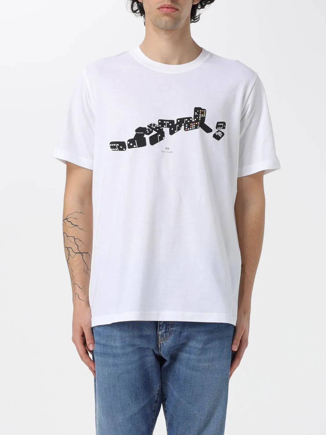 T-shirt PS Paul Smith in cotone stampato