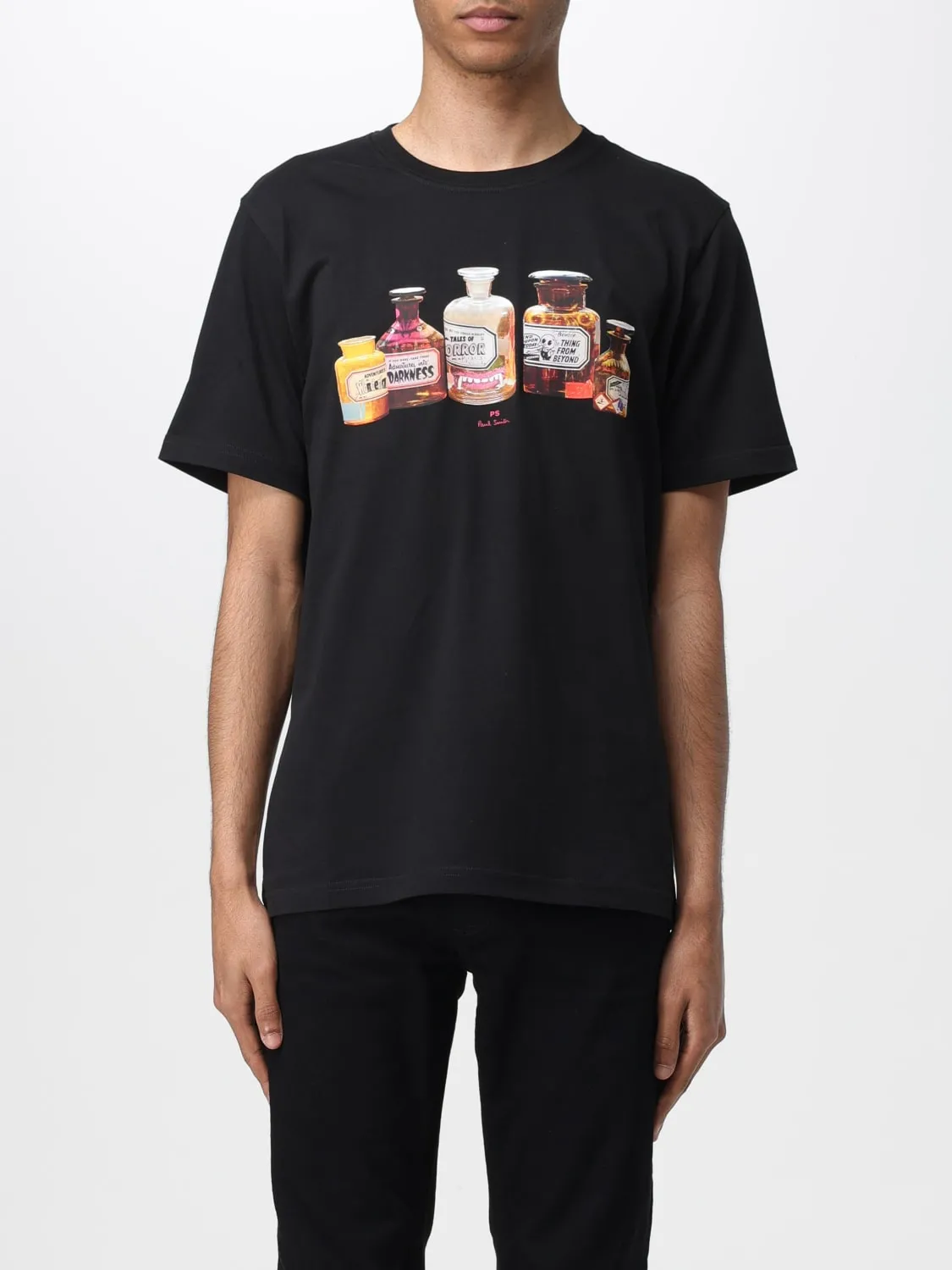 T-shirt PS Paul Smith in cotone organico con stampa