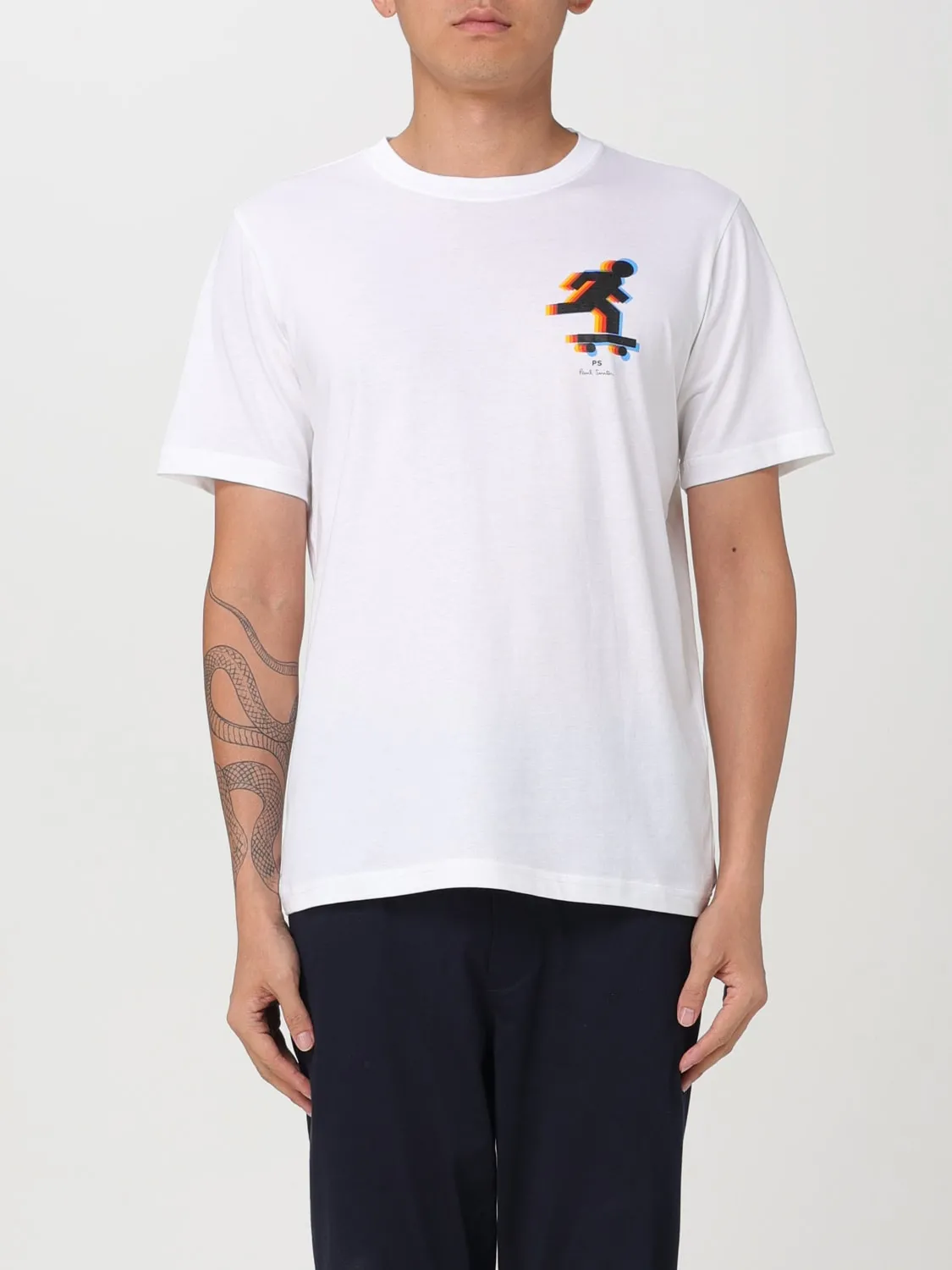 T-shirt PS Paul Smith in cotone con stampa grafica