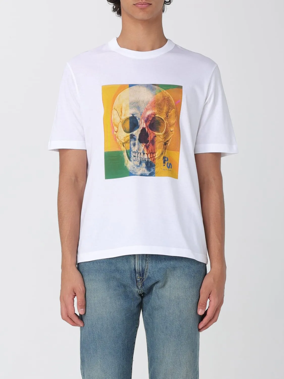 T-shirt in cotone stampata Ps Paul Smith