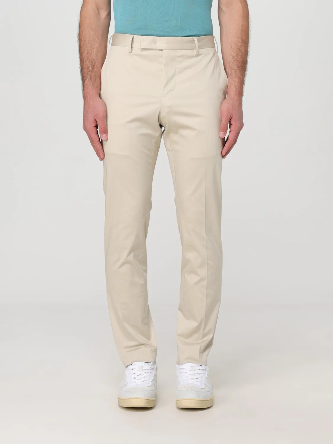 Pantalone sartoriale PT Torino in cotone stretch