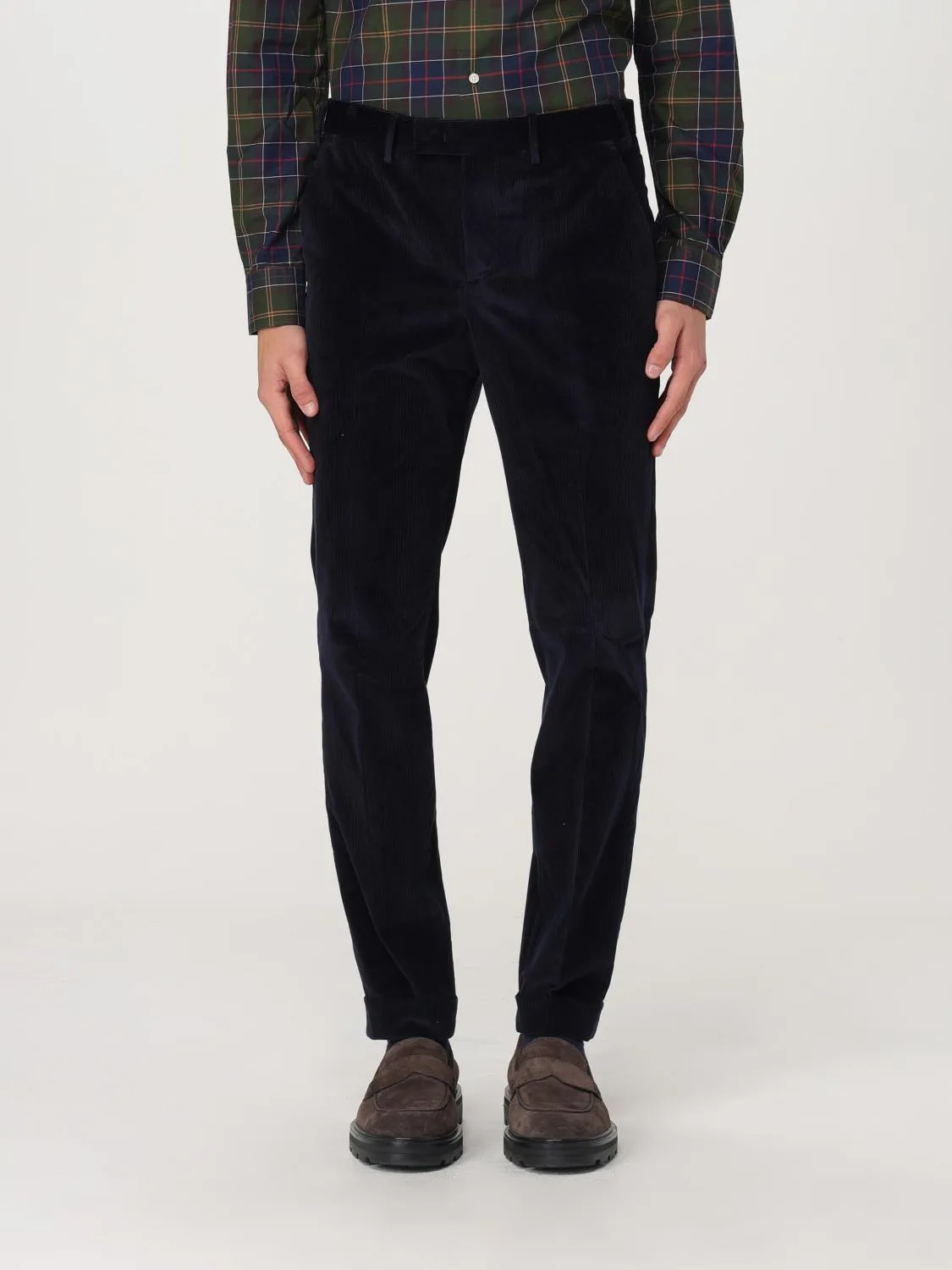 Pantalone Pt Torino in velluto a coste