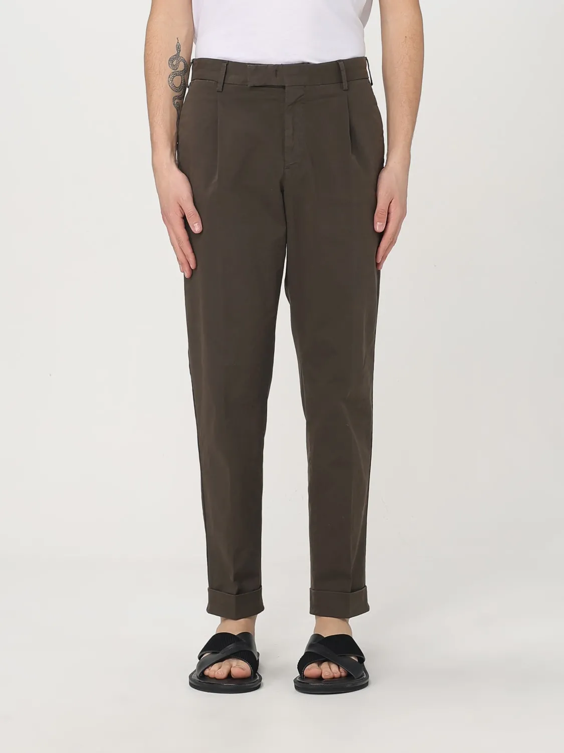 Pantalone classico PT Torino in misto cotone