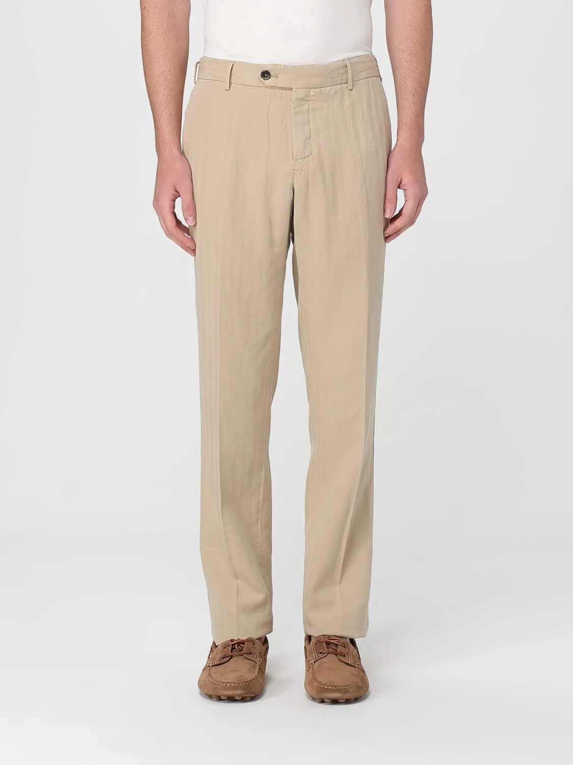 Pantalone PT Torino in misto lino