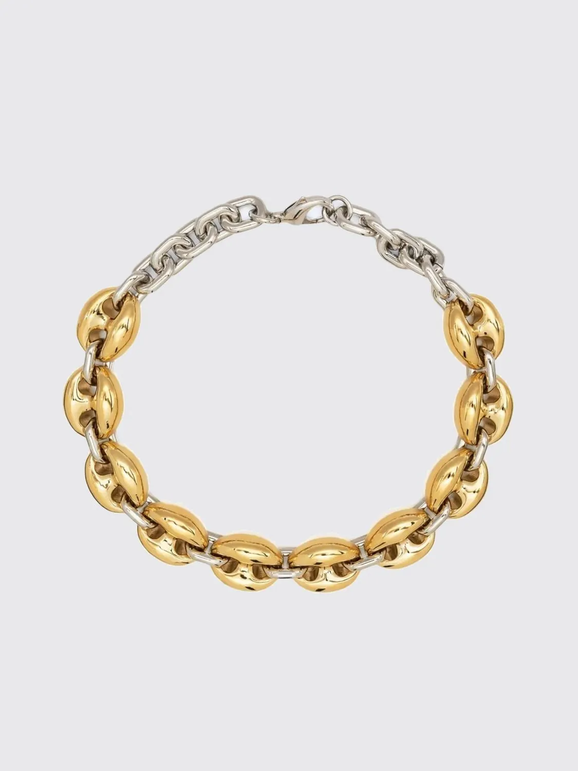 Collana Eight Rabanne in alluminio