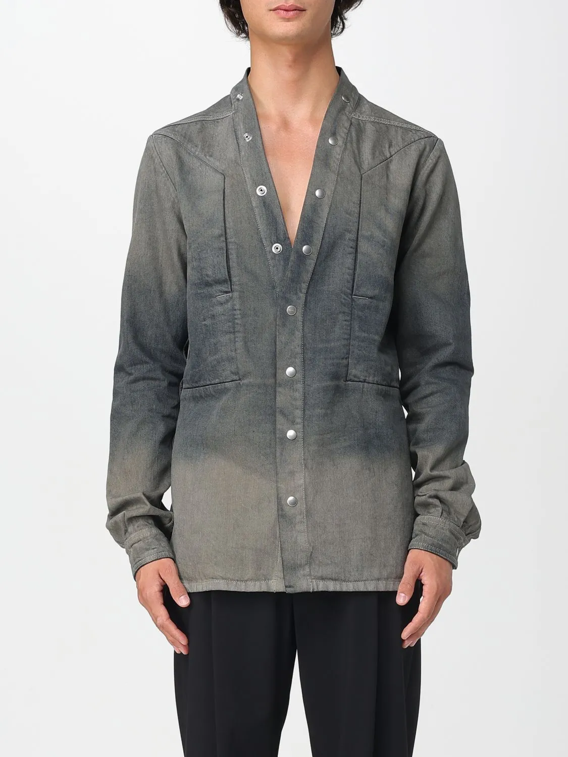Camicia Rick Owens in denim