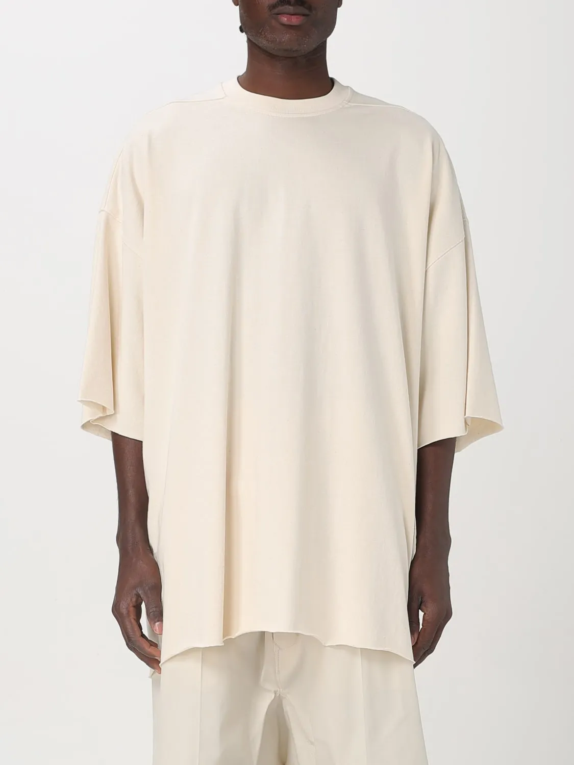 T-shirt in cotone Rick Owens oversize