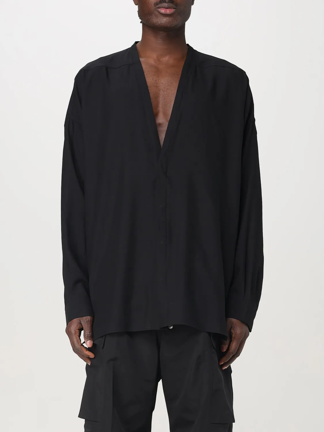 Camicia Rick Owens in lana