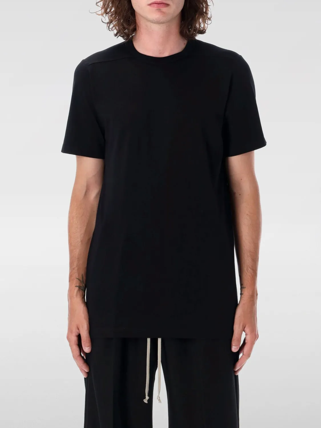 T-shirt basic Rick Owens in cotone