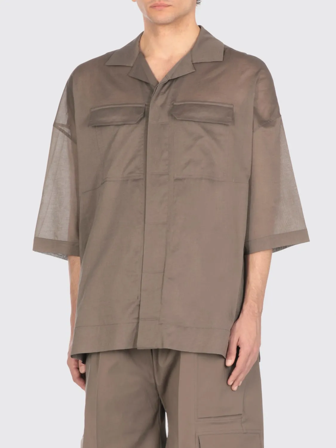 Camicia Rick Owens in cotone