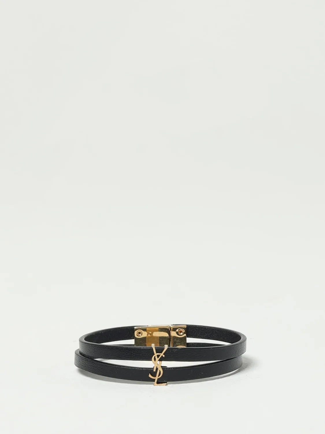 Bracciale Cassandre Saint Laurent in pelle