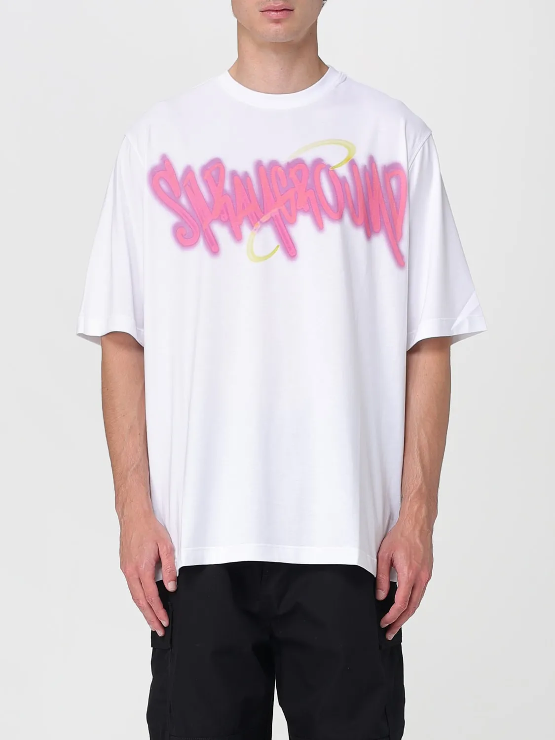 T-shirt over stampato Sprayground