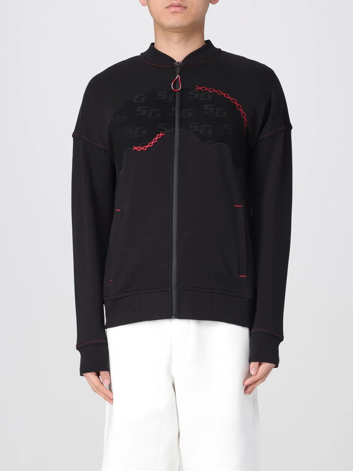 Felpa in cotone Sprayground con maxi logo