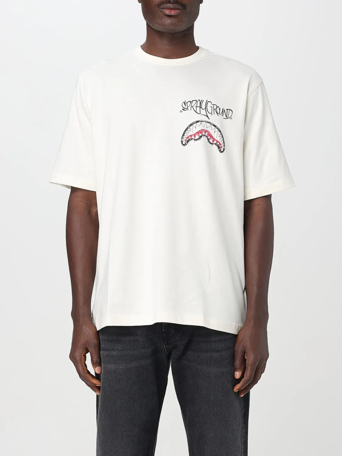 T-shirt Sprayground in cotone con logo