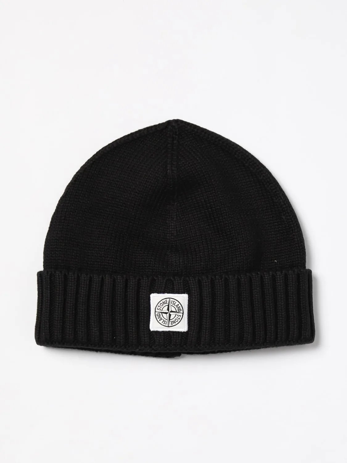 Cappello Stone Island Junior in cotone con logo