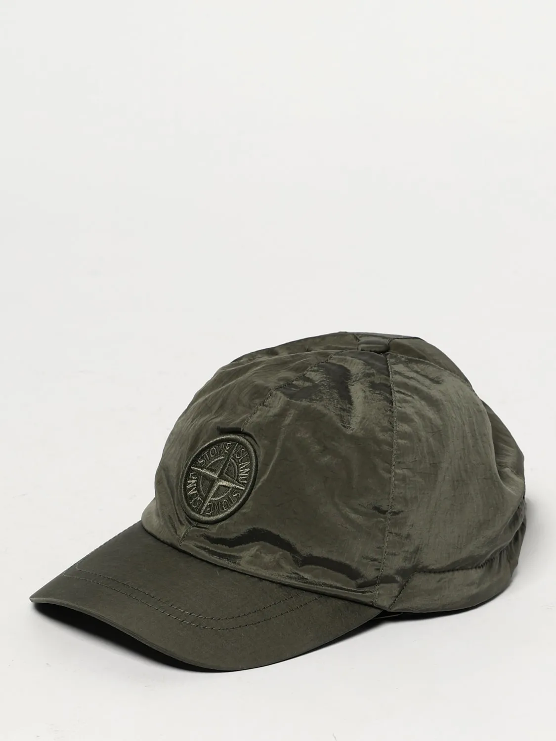 Cappello Compass Stone Island Junior in nylon
