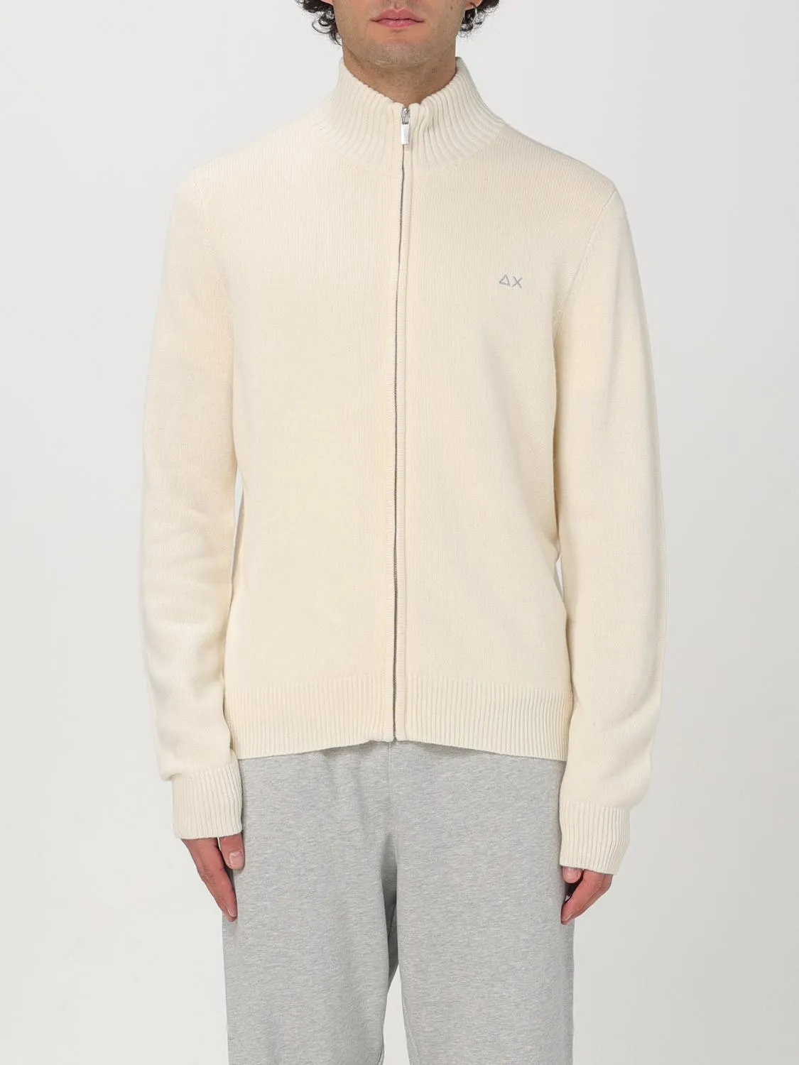 Maglia a girocollo SUN68 con mini logo