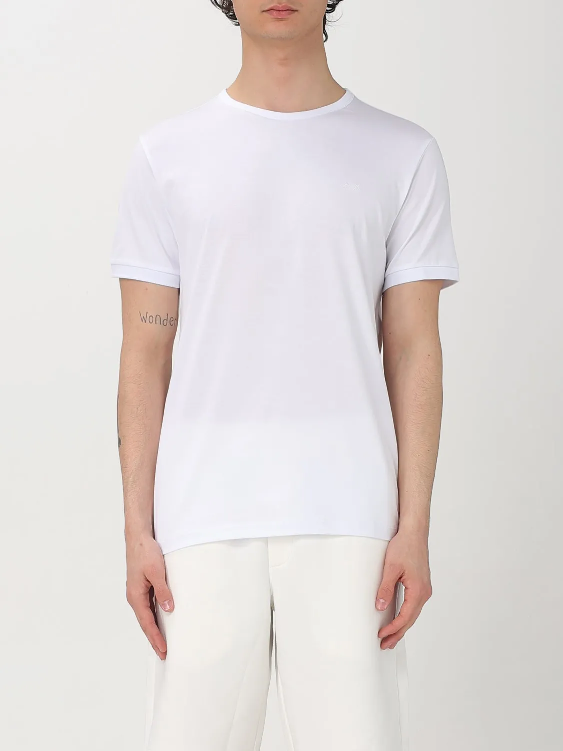 T-shirt basic SUN68 in cotone