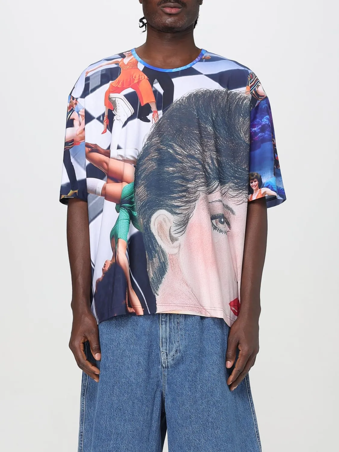 T-shirt Sunnei in jersey stampato