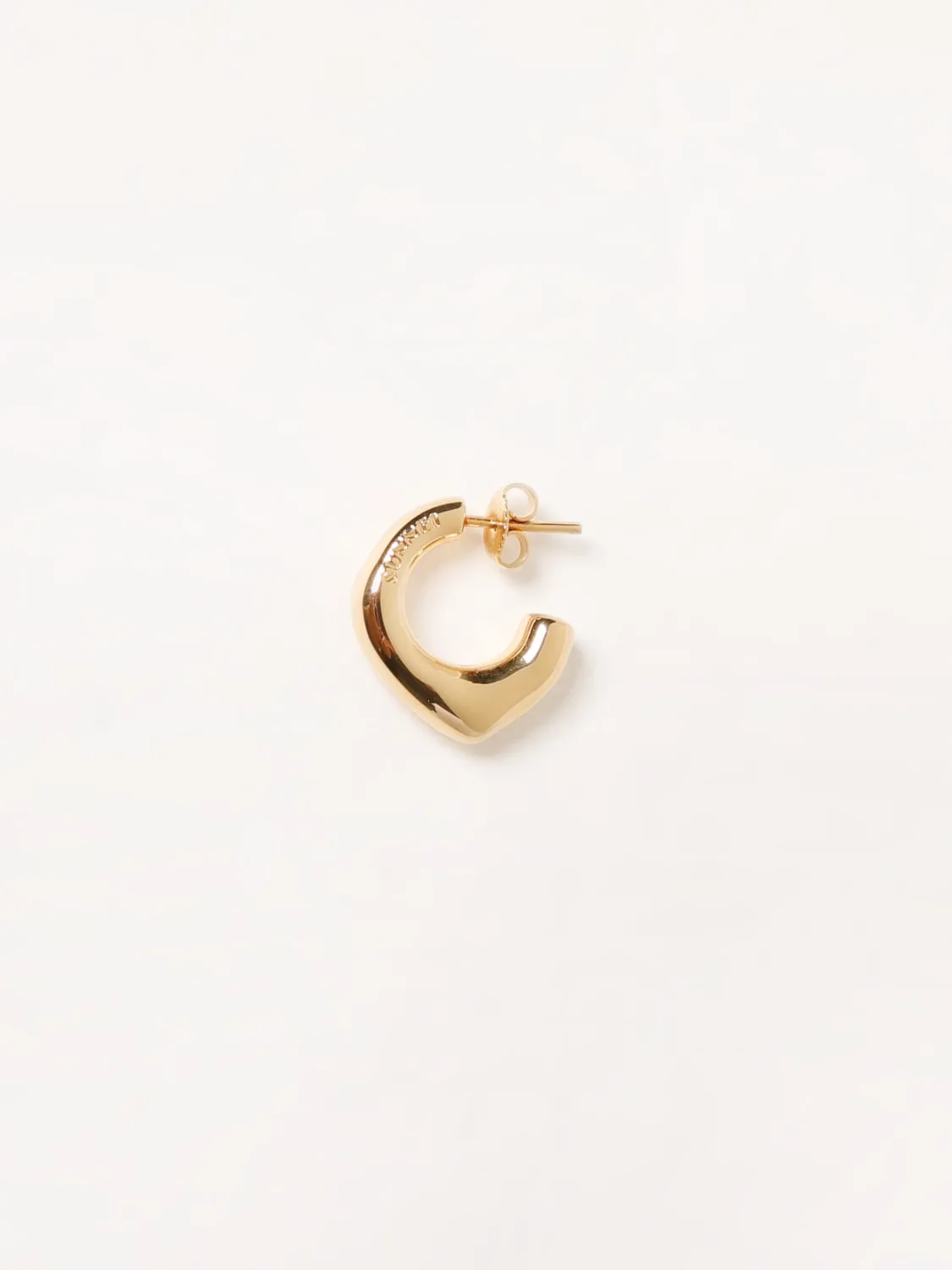 Orecchino Rubberized Sunnei in ottone