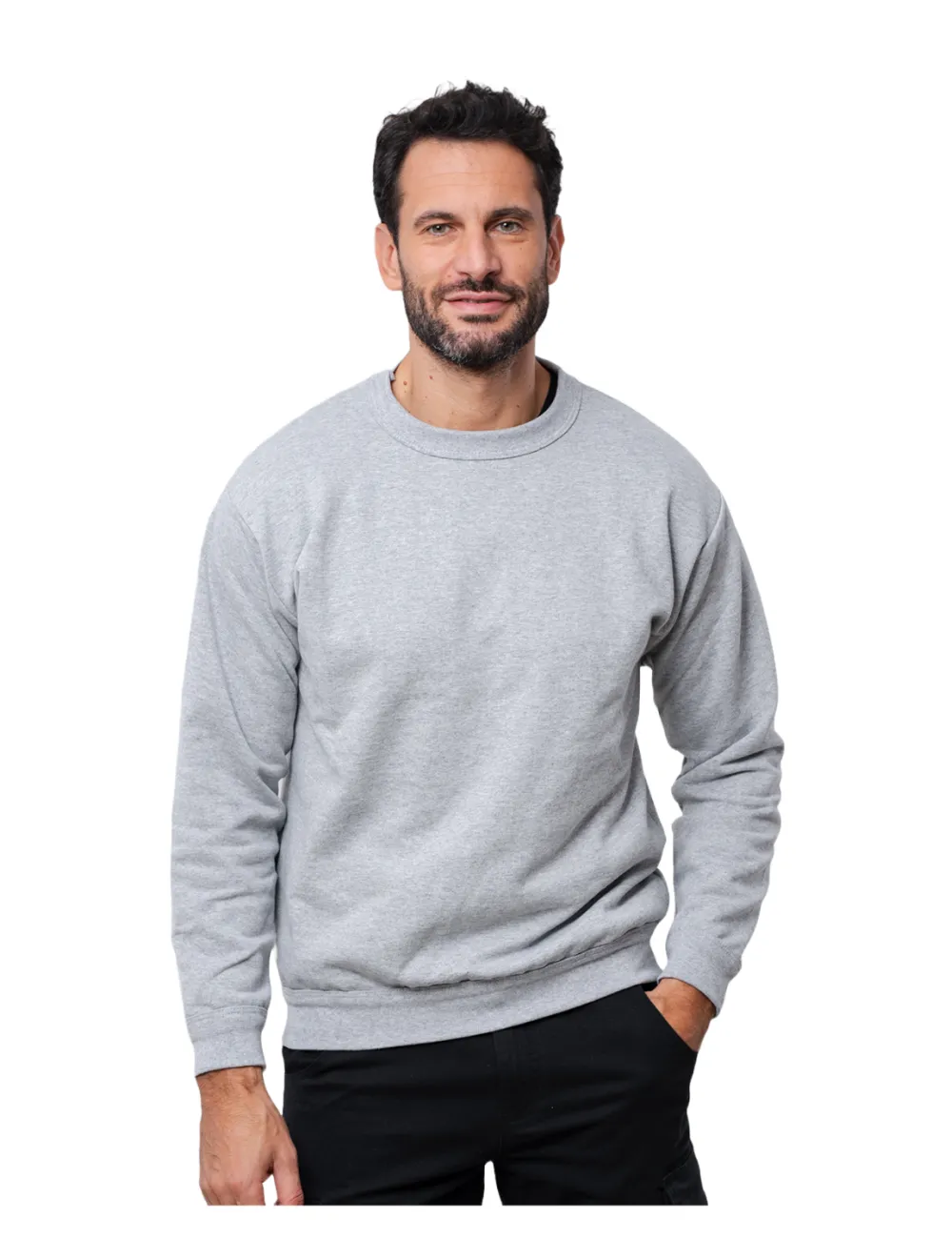 Arbeits-Sweatshirt mit Rundhalsausschnitt BXWork.