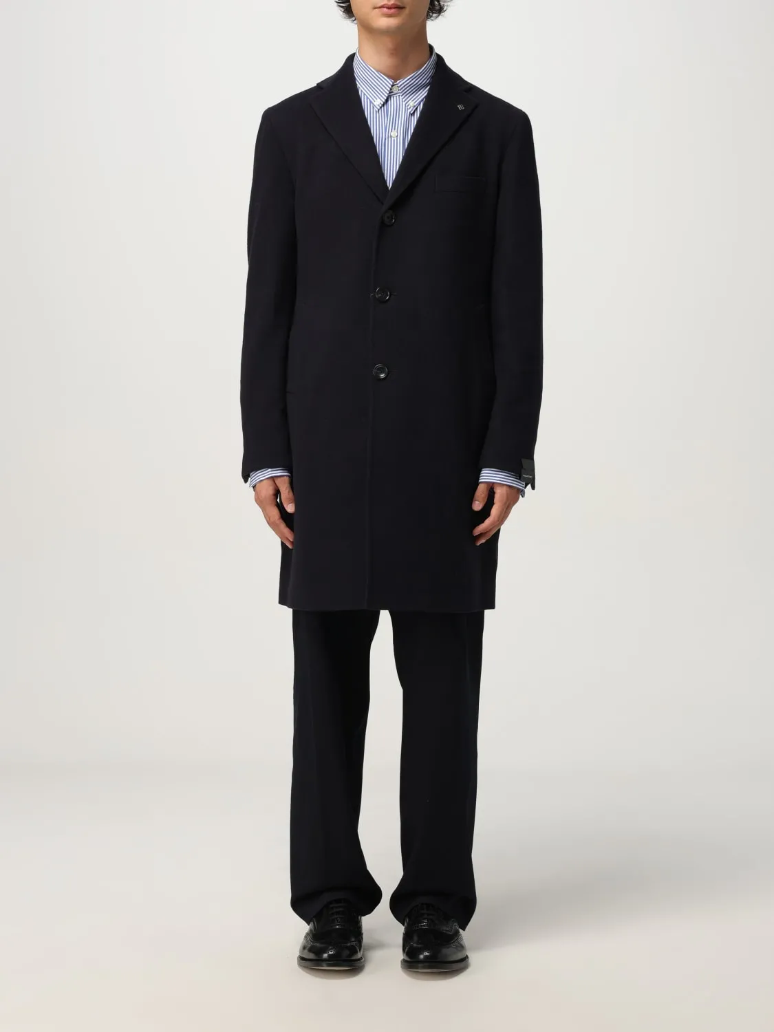 Cappotto monopetto Tagliatore in lana e cashmere