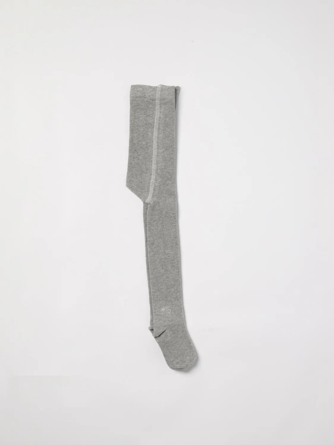 Collant Tartine Et Chocolat in cotone stretch con logo di strass