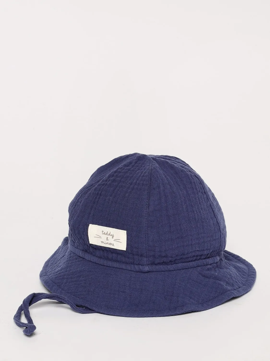 Cappello Teddy & Minou in cotone garzato