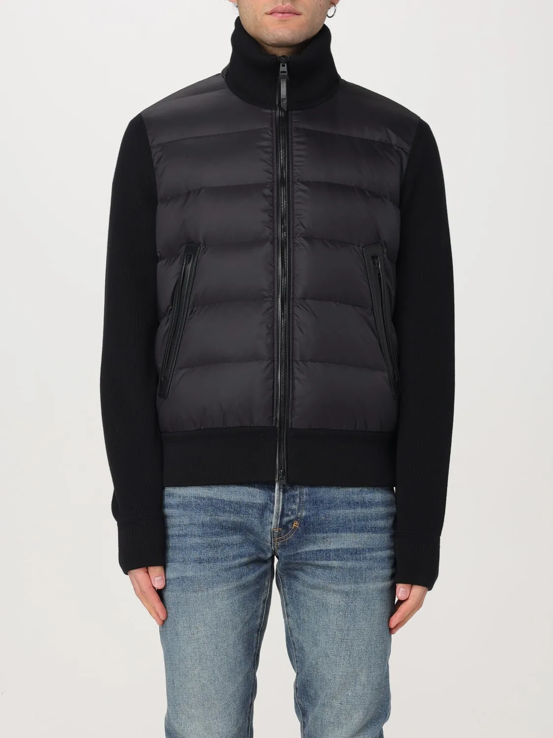 Piumino Tom Ford in nylon e lana