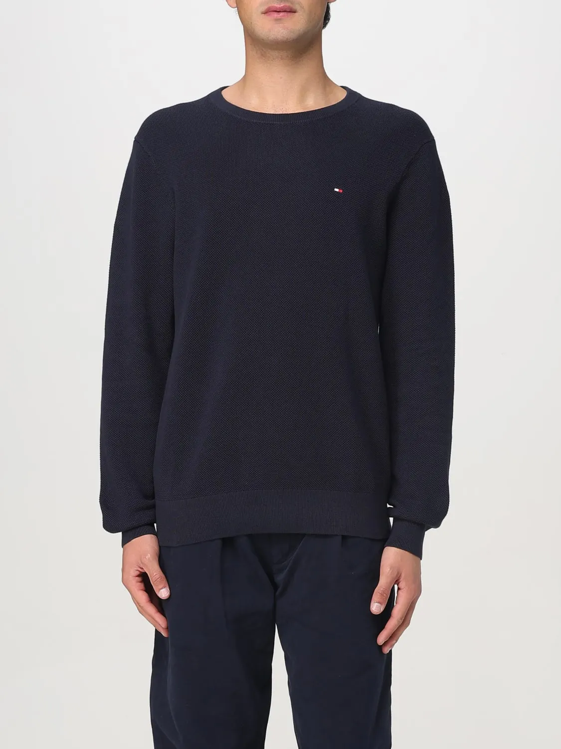 Pullover Tommy Hilfiger in cotone rigenerato