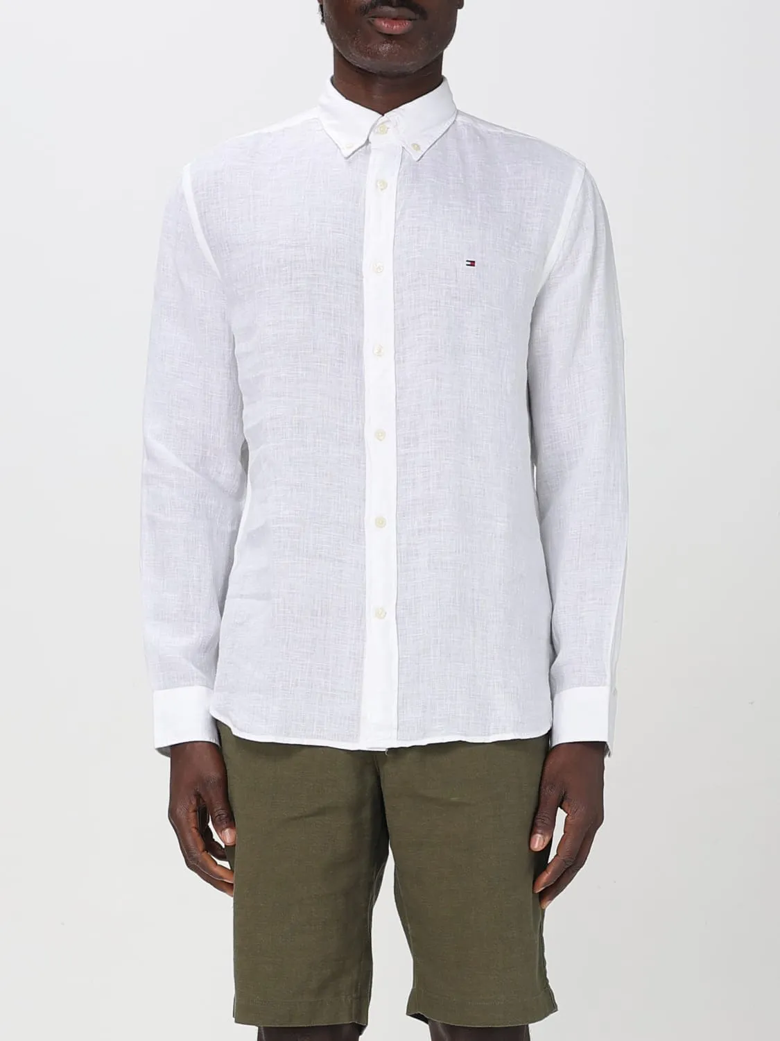 Camicia Tommy Hilfiger in lino