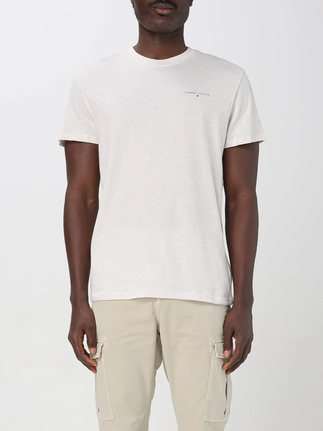 T-shirt basic con mini logo Tommy Jeans