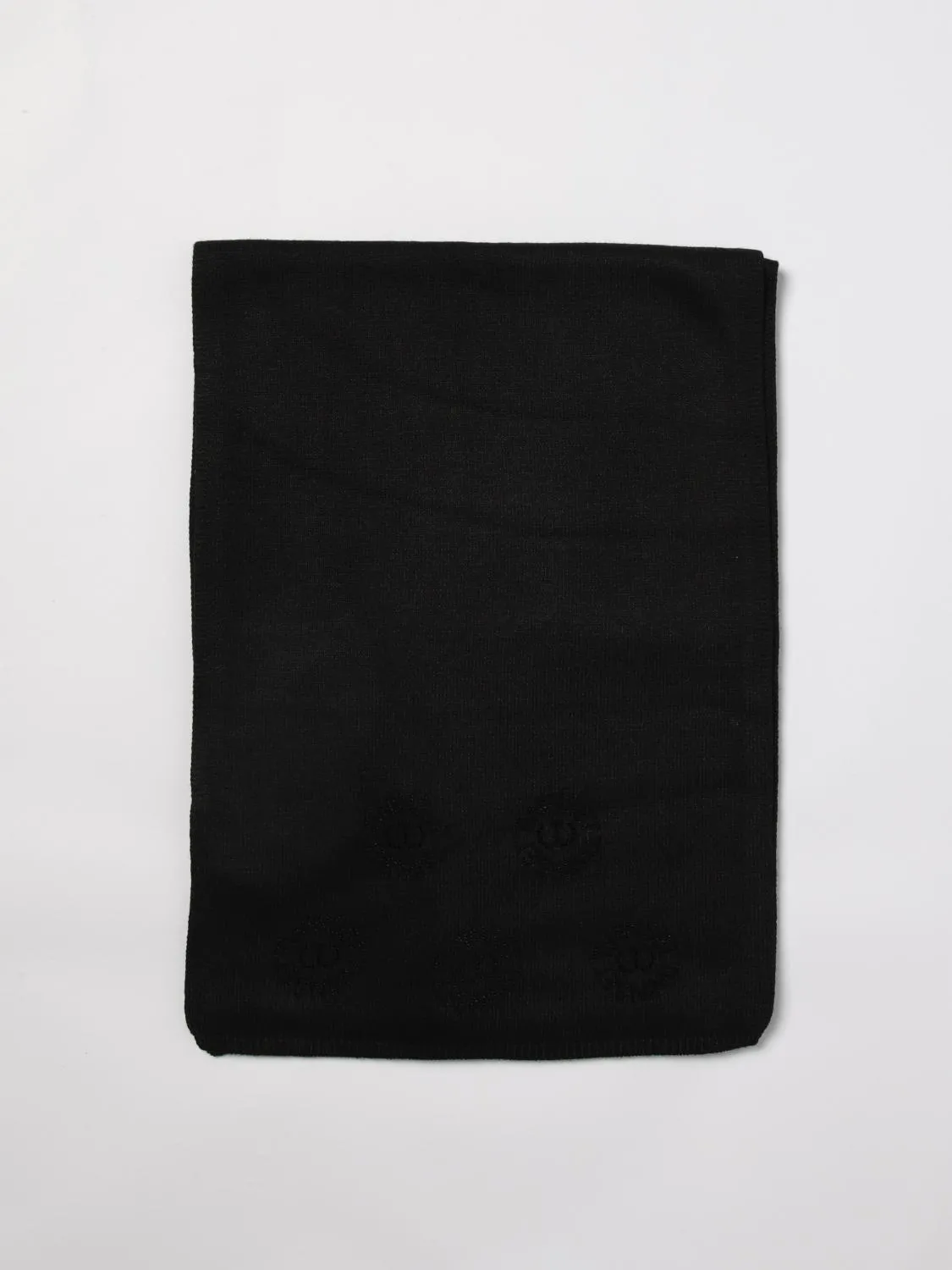 Sciarpa Twinset in viscosa con logo di strass