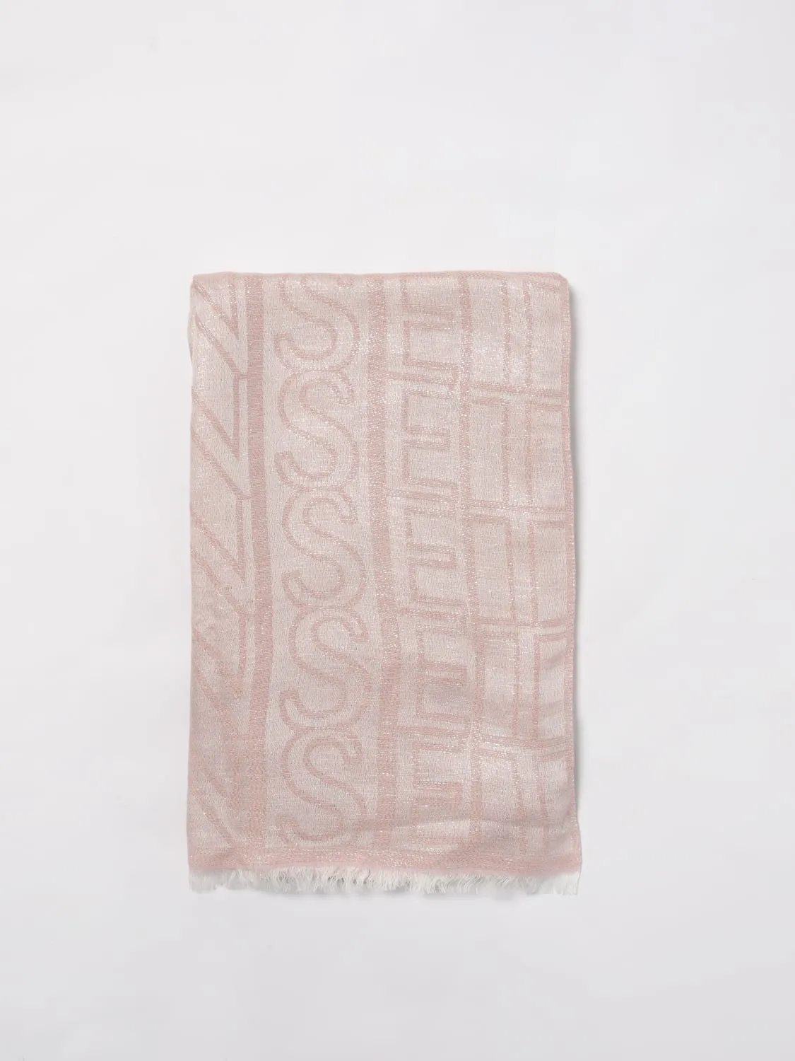 Sciarpa Twinset in modal con logo jacquard