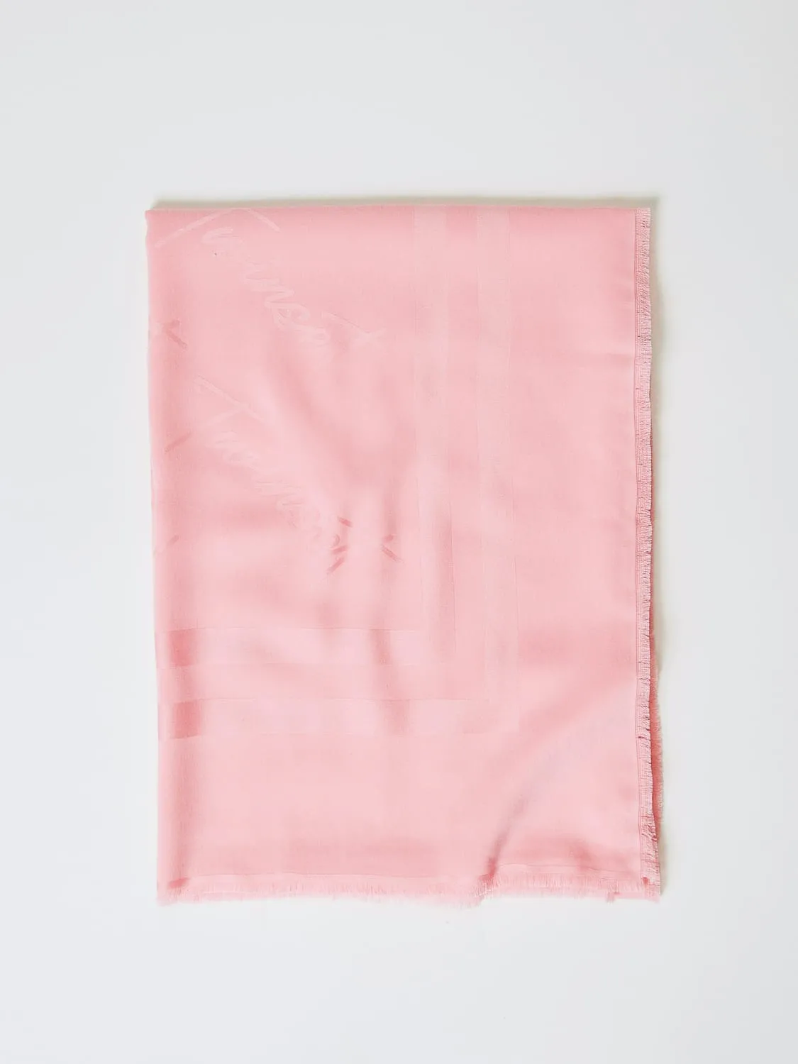 Sciarpa Twinset in viscosa con logo jacquard