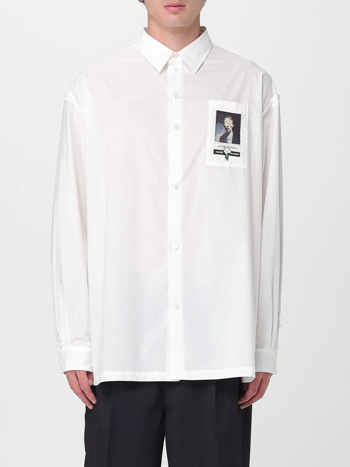 Camicia in cotone stampata Undercover