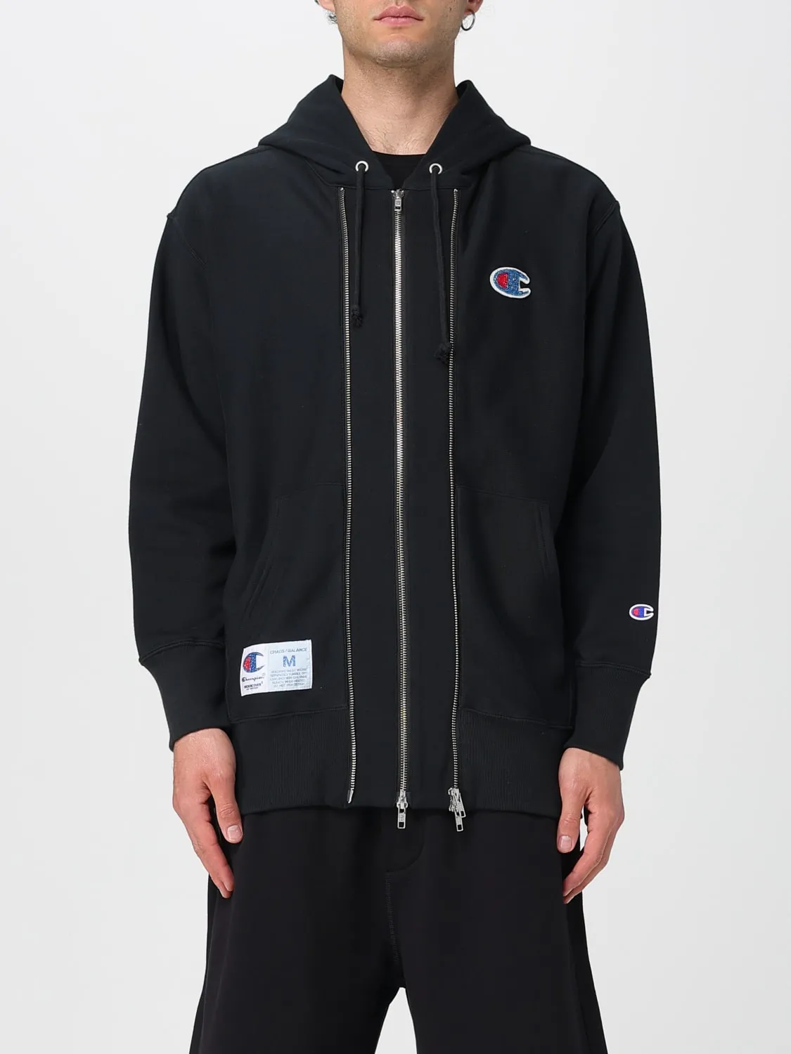 Felpa con cappuccio e logo Undercover