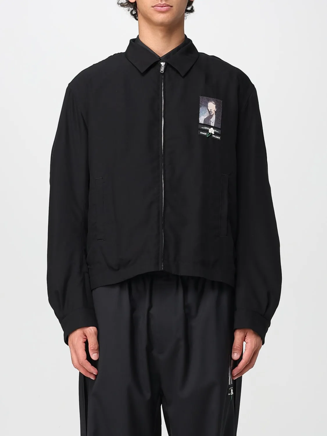 Giacca camicia con logo Undercover