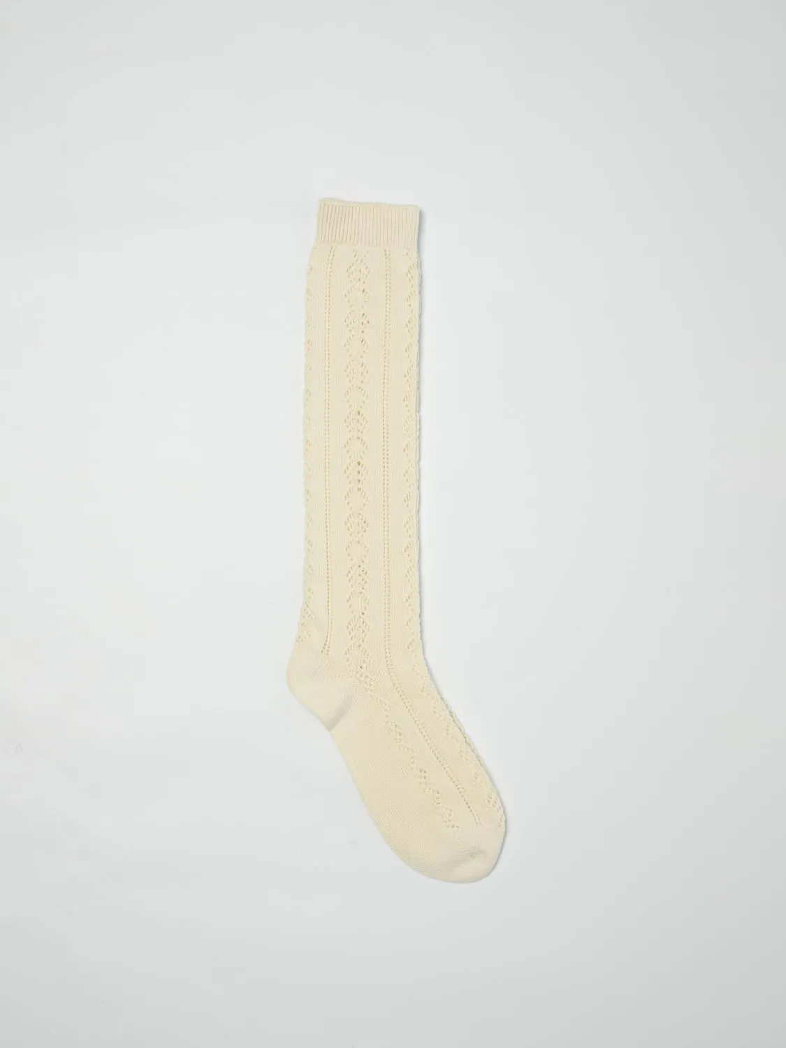 Calze in cotone traforato VLogo Valentino