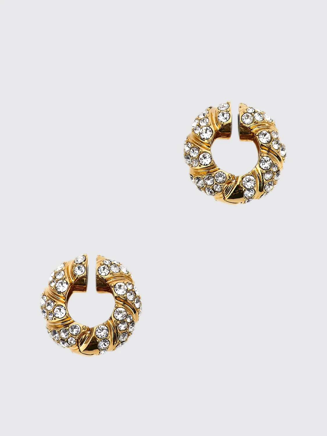 Orecchini Pas Plus Valentino Garavani in ottone con Swarovski® incastonati