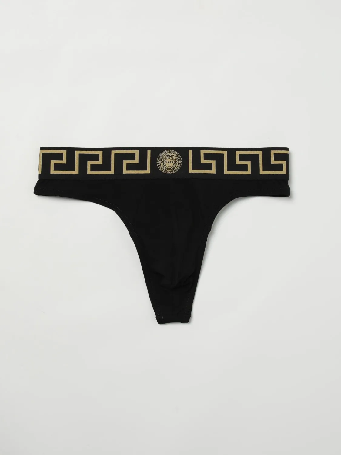 Perizoma Greca Versace in cotone stretch