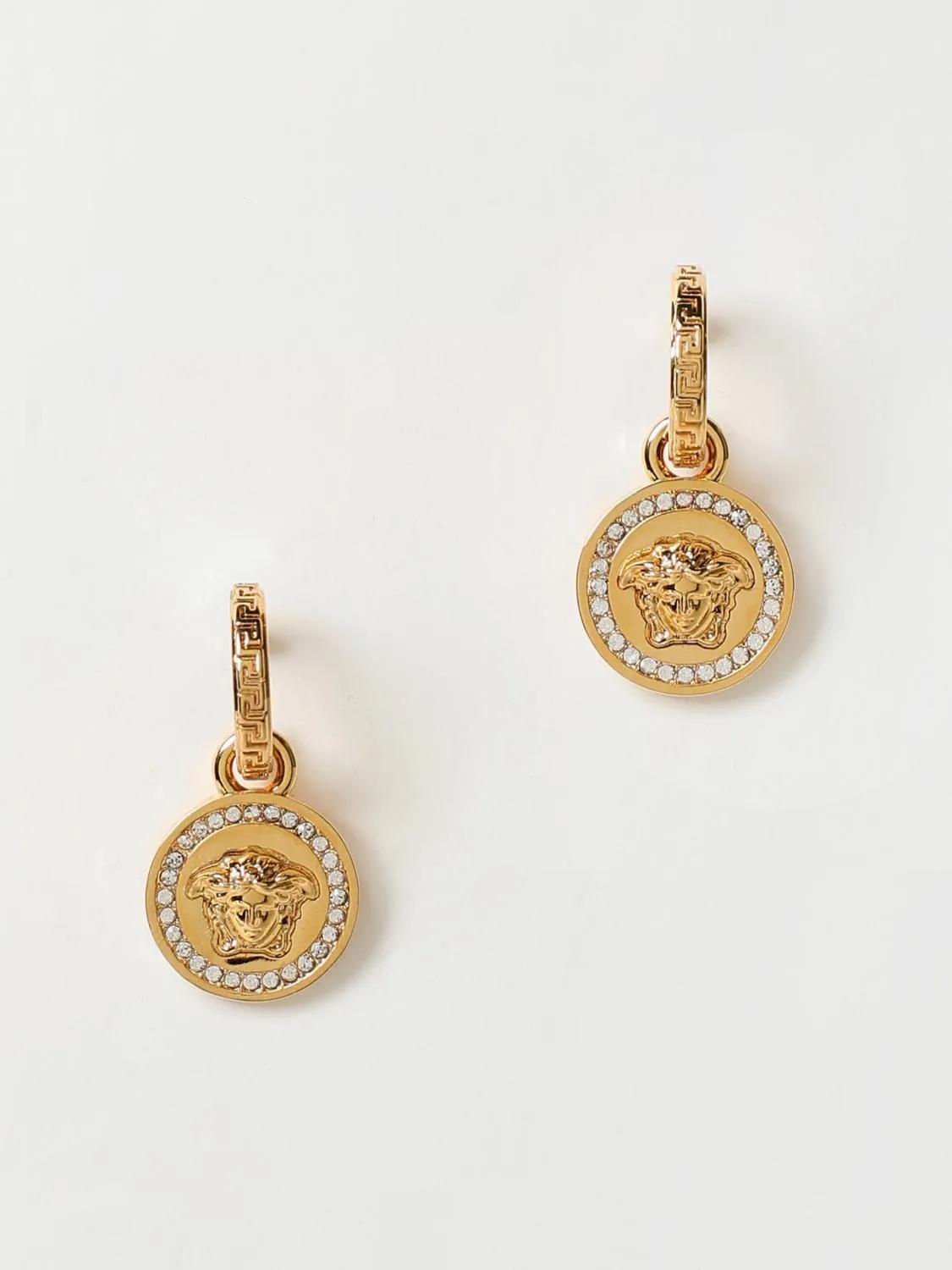 Orecchini Medusa Versace in metallo