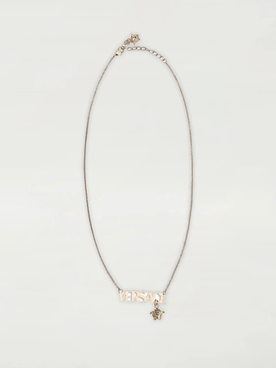 Collana Versace in ottone con Medusa
