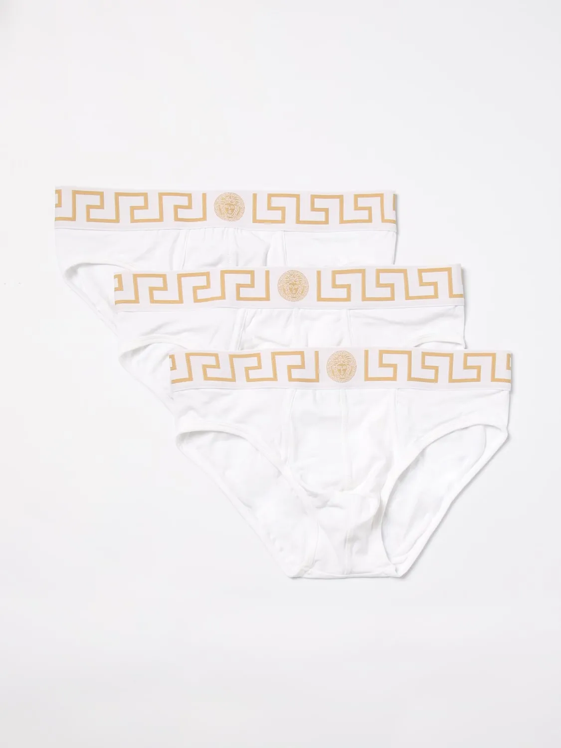 Set 3 slip Versace in cotone stretch