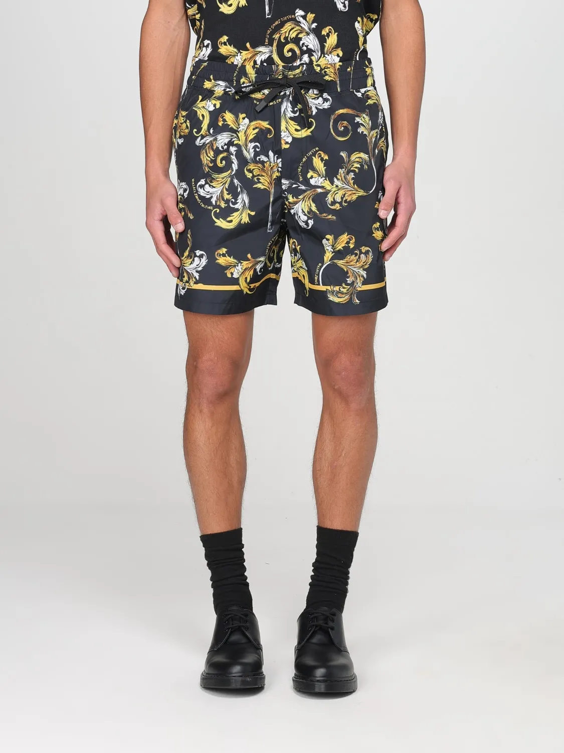 Costume Versace Jeans Couture in lycra con stampa Baroque