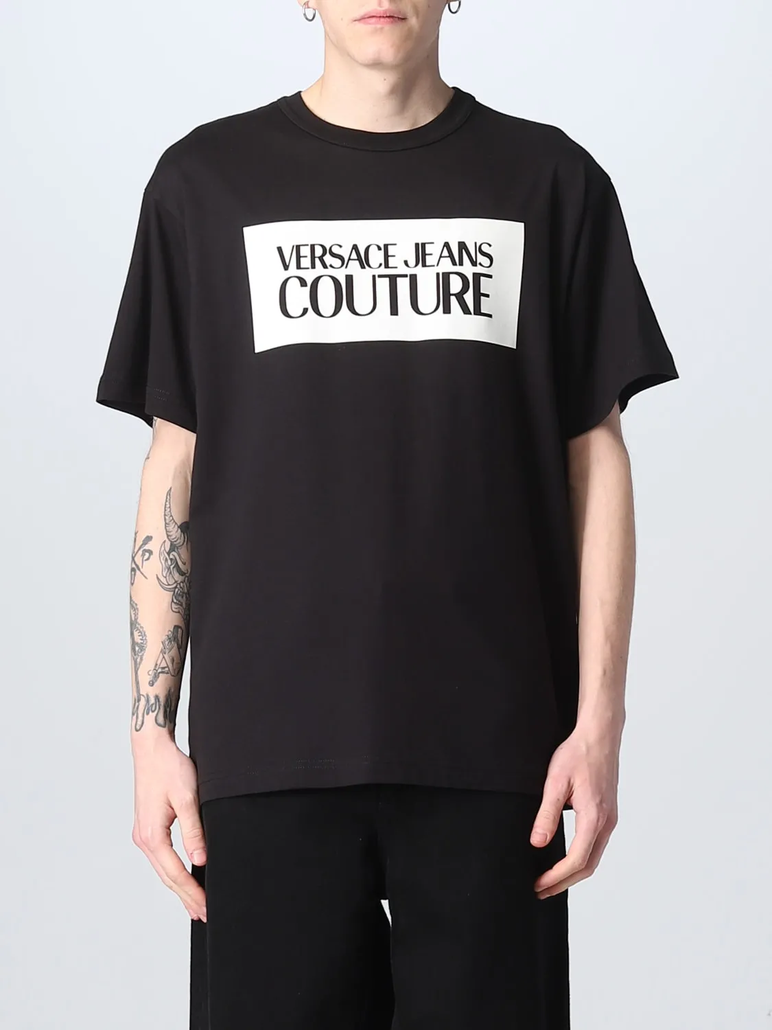 T-shirt Versace Jeans Couture con stampa logo