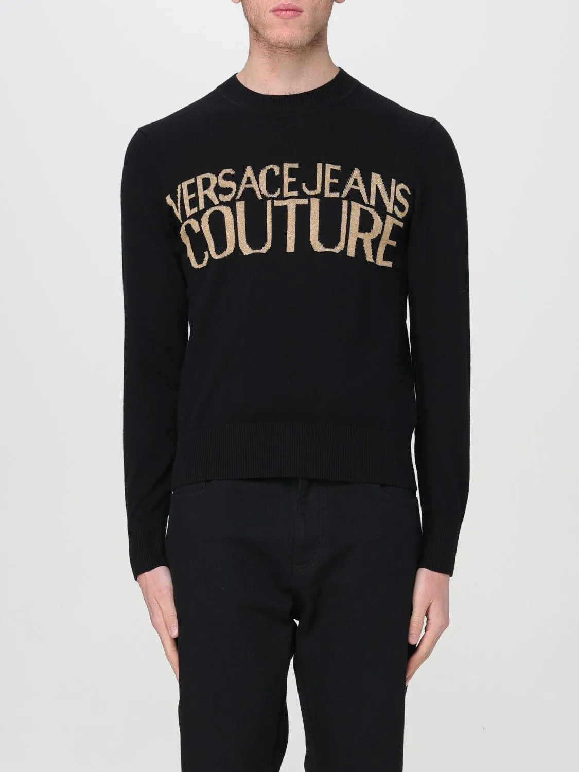 Maglia Versace Jeans Couture in cotone e lana