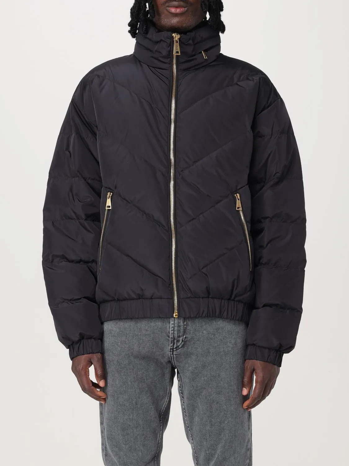 Giubbotto Versace Jeans Couture in nylon trapuntato